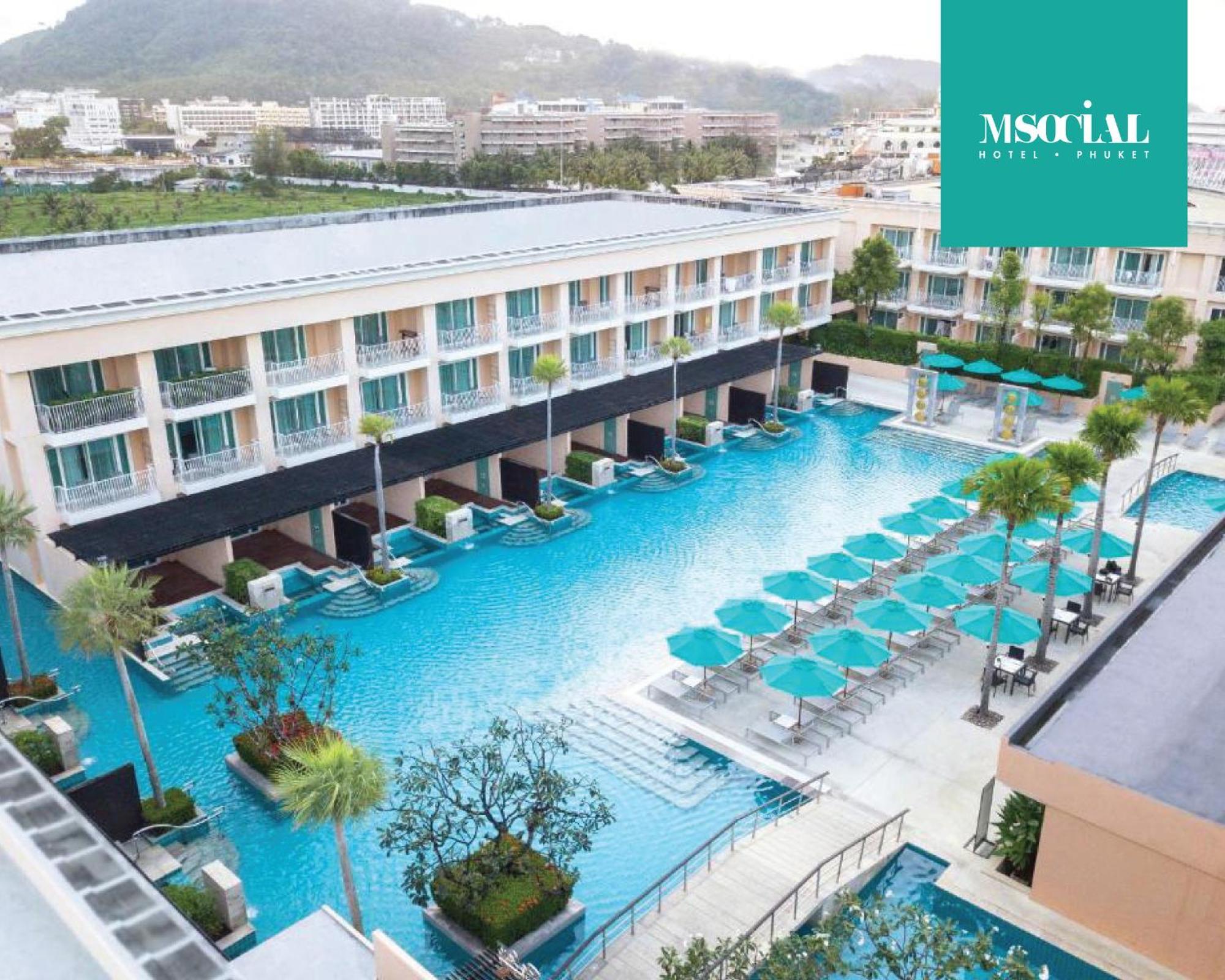M Social Hotel Phuket Patong Exterior foto